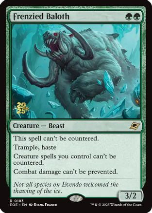 Frenzied Baloth (PRE-183) - Prerelease Cards Foil