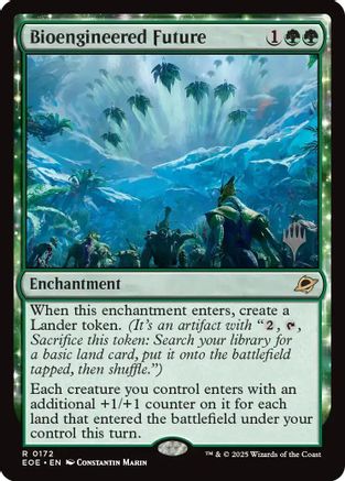 Bioengineered Future (PPEOE-172) - Promo Pack: Edge of Eternities Foil