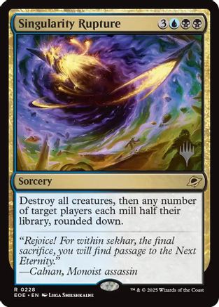 Singularity Rupture (PPEOE-228) - Promo Pack: Edge of Eternities