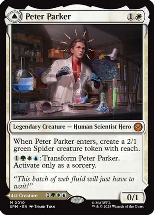 Peter Parker (SPM-010) - Marvel's Spider-Man Foil