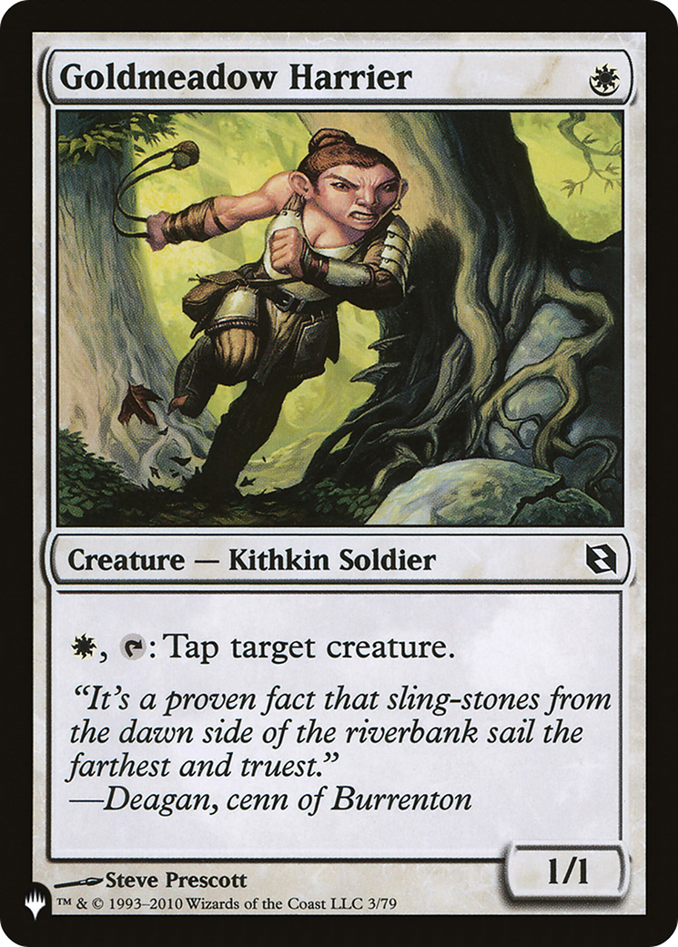 Goldmeadow Harrier (LIST-MAR-79) - The List