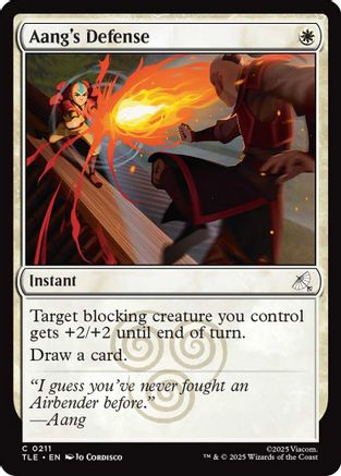 Aang's Defense (0211) (TLE-211) - Avatar: The Last Airbender: Eternal-Legal