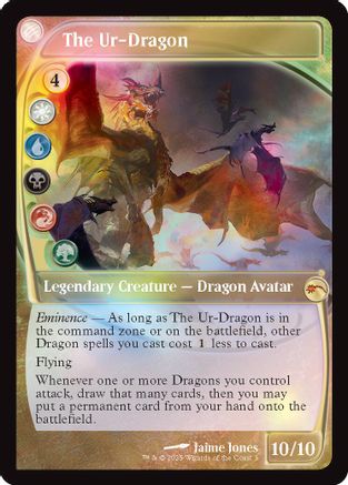The Ur-Dragon (Future Sight) (SLD-003) - Secret Lair Drop Series Foil