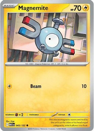 Magnemite 045/132 ME01 Mega Evolution - Common