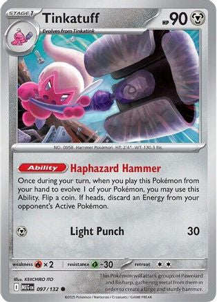 Tinkatuff 097/132 ME01 Mega Evolution - Common