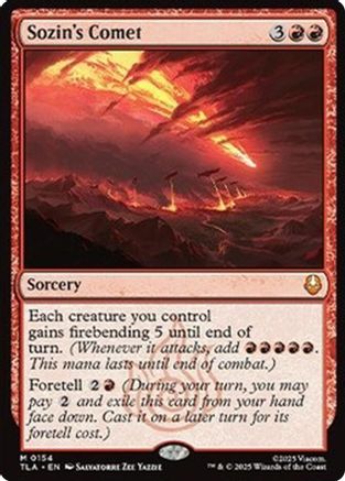Sozin's Comet (TLA-154) - Avatar: The Last Airbender Foil
