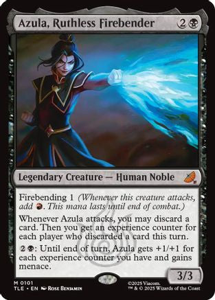 Azula, Ruthless Firebender (TLE-101) - Avatar: The Last Airbender: Eternal-Legal