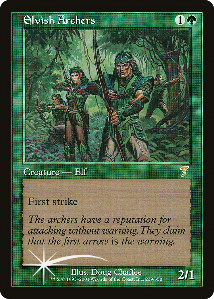 Elvish Archers (7ED-239★) - 7th Edition