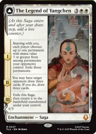 The Legend of Yangchen (TLA-027) - Avatar: The Last Airbender