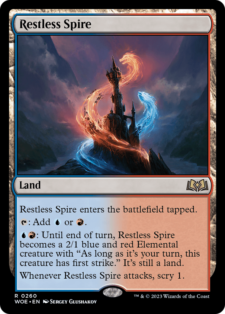 Restless Spire (WOE-260) - Wilds of Eldraine