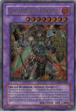 Gladiator Beast Heraklinos (UTR) (TU02-EN000) - Turbo Pack: Booster Two Unlimited