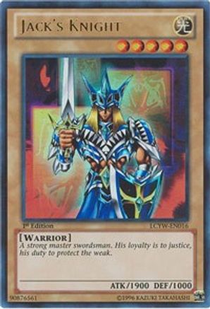 Jack's Knight (LCYW-EN016) - Legendary Collection 3: Yugi's World 1st Edition