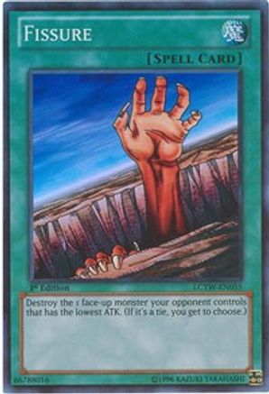 Fissure (LCYW-EN055) - Legendary Collection 3: Yugi's World 1st Edition