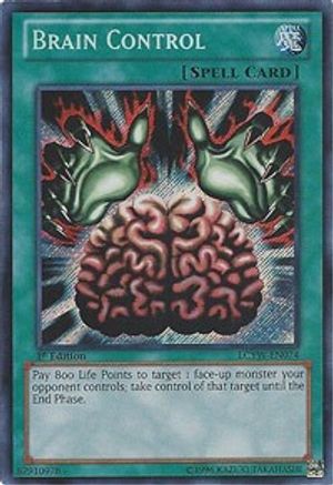 Brain Control (LCYW-EN074) - Legendary Collection 3: Yugi's World 1st Edition