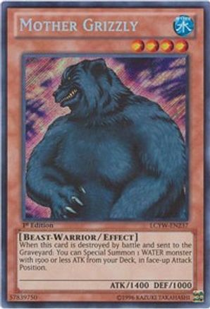 Mother Grizzly (LCYW-EN237) - Legendary Collection 3: Yugi's World 1st Edition