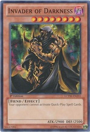 Invader of Darkness (LCYW-EN251) - Legendary Collection 3: Yugi's World Unlimited