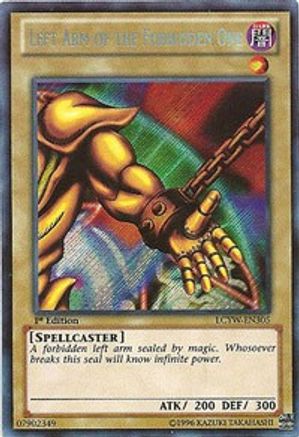 Left Arm of the Forbidden One (LCYW-EN305) - Legendary Collection 3: Yugi's World Unlimited