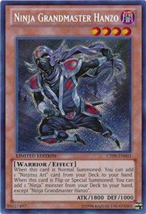 Ninja Grandmaster Hanzo (CT09-EN003) - 2012 Collectors Tin Limited