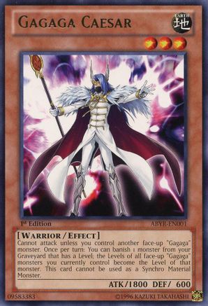 Gagaga Caesar (ABYR-EN001) - Abyss Rising 1st Edition