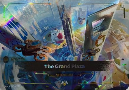 The Grand Plaza (293a/298) - Riftbound Promotional Cards Foil