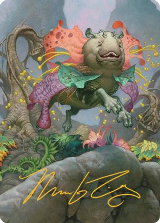 Vibrance Art Card (Gold-Stamped Signature) (ASECL-036) - Art Series: Lorwyn Eclipsed