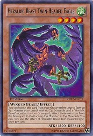 Heraldic Beast Twin-Headed Eagle (CBLZ-EN015) - Cosmo Blazer Unlimited