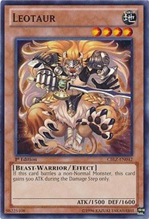Leotaur (CBLZ-EN042) - Cosmo Blazer 1st Edition