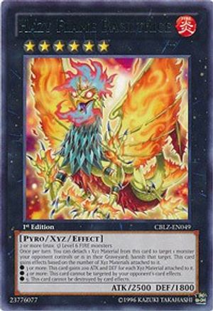 Hazy Flame Basiltrice (CBLZ-EN049) - Cosmo Blazer 1st Edition