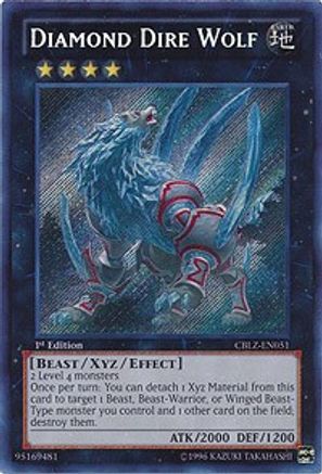 Diamond Dire Wolf (CBLZ-EN051) - Cosmo Blazer Unlimited