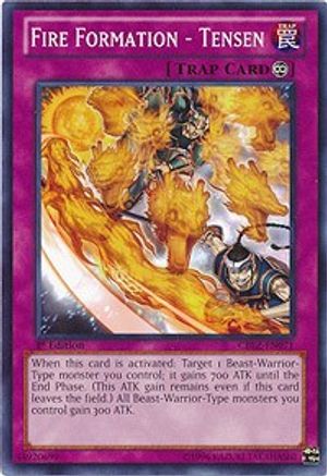 Fire Formation - Tensen (CBLZ-EN071) - Cosmo Blazer Unlimited