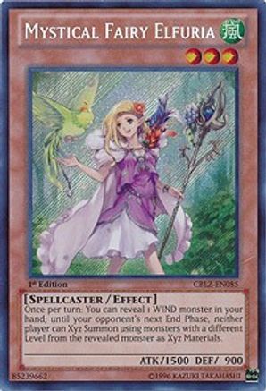 Mystical Fairy Elfuria (CBLZ-EN085) - Cosmo Blazer 1st Edition