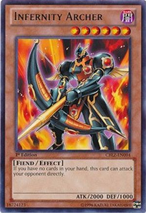 Infernity Archer (CBLZ-EN094) - Cosmo Blazer Unlimited