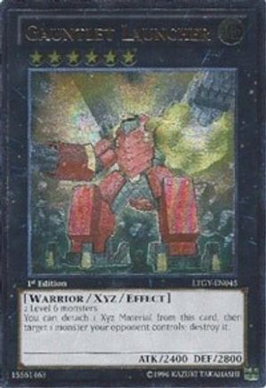 Gauntlet Launcher (UTR) (LTGY-EN045) - Lord of the Tachyon Galaxy Unlimited
