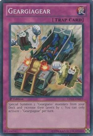 Geargiagear (LTGY-EN077) - Lord of the Tachyon Galaxy 1st Edition