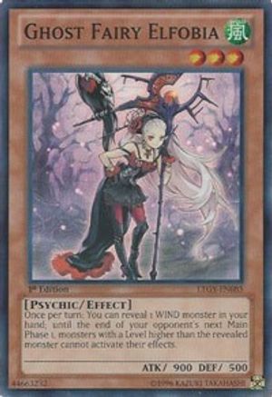 Ghost Fairy Elfobia (LTGY-EN085) - Lord of the Tachyon Galaxy 1st Edition