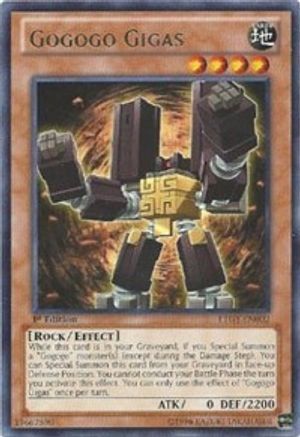Gogogo Gigas (LTGY-EN002) - Lord of the Tachyon Galaxy 1st Edition