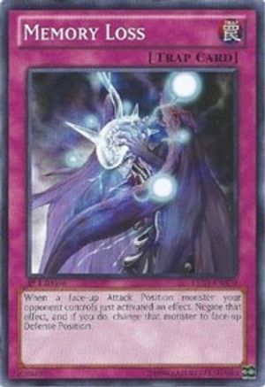 Memory Loss (LTGY-EN070) - Lord of the Tachyon Galaxy 1st Edition