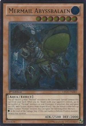 Mermail Abyssbalaen (UTR) (LTGY-EN083) - Lord of the Tachyon Galaxy Unlimited