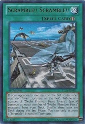 Scramble!! Scramble!! (LTGY-EN061) - Lord of the Tachyon Galaxy Unlimited
