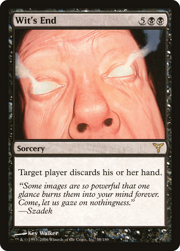 Wit's End (DIS-) - Dissension Foil