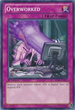 Overworked (BP02-EN197) - Battle Pack 2: War of the Giants Unlimited