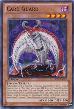 Card Guard (BP02-EN082) - Battle Pack 2: War of the Giants 1st Edition