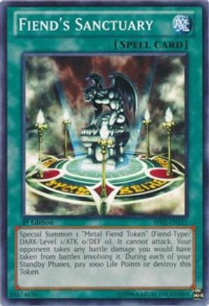 Fiend's Sanctuary (BP02-EN151) - Battle Pack 2: War of the Giants 1st Edition