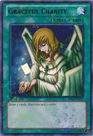 Graceful Charity (Mosaic Rare) (BP02-EN137) - Battle Pack 2: War of the Giants Unlimited