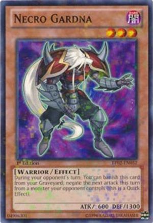 Necro Gardna (Mosaic Rare) (BP02-EN052) - Battle Pack 2: War of the Giants Unlimited