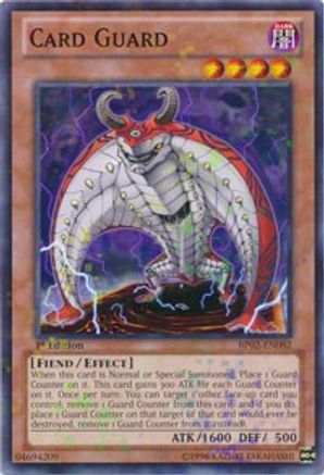 Card Guard (Mosaic Rare) (BP02-EN082) - Battle Pack 2: War of the Giants 1st Edition