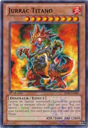 Jurrac Titano (Mosaic Rare) (BP02-EN089) - Battle Pack 2: War of the Giants Unlimited