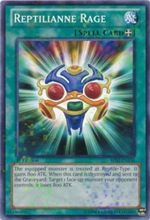 Reptilianne Rage (Mosaic Rare) (BP02-EN156) - Battle Pack 2: War of the Giants 1st Edition