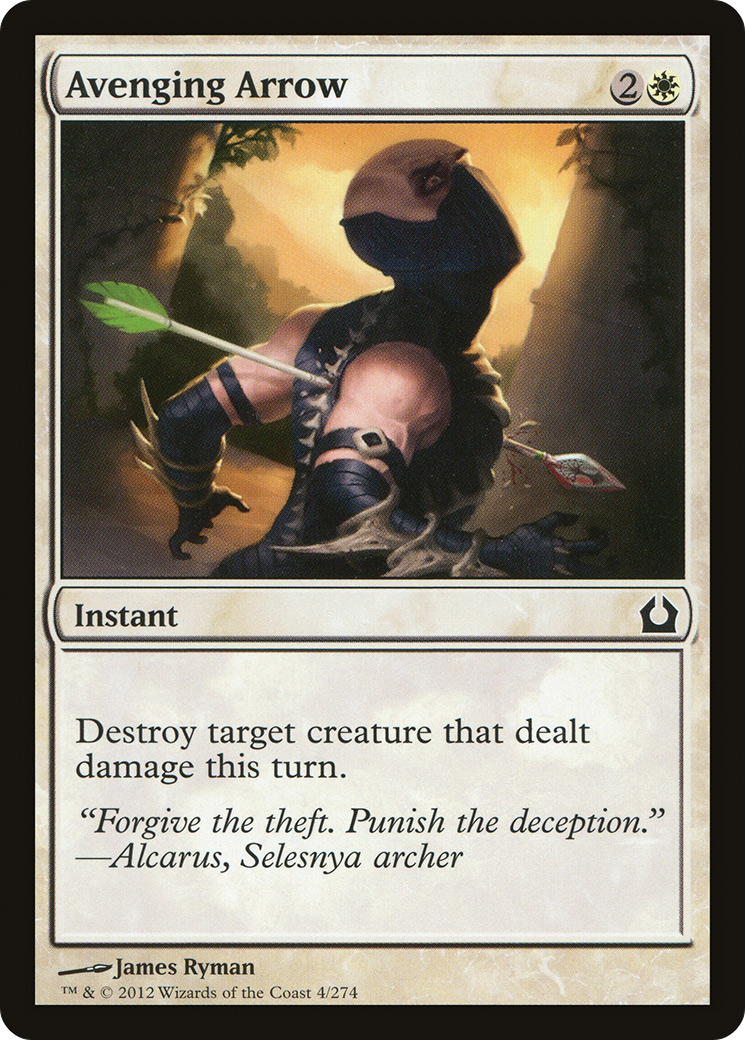Avenging Arrow (RTR-004) - Return to Ravnica