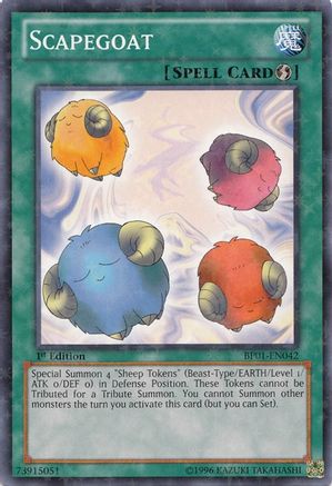 Scapegoat (Starfoil) (BP01-EN042) - Battle Pack: Epic Dawn Unlimited